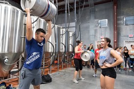 Join us each month for some fun events - Beer & WOD, beach days, regionals, baby showers, and so much more!